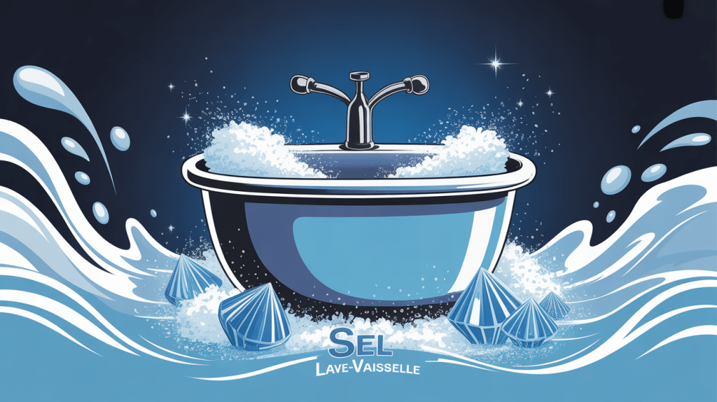 a quoi sert le sel dans le lave vaisselle lave-vaisselle cristaux sel eau claire