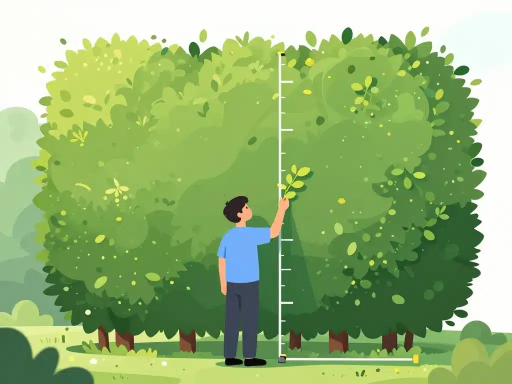 comment tailler une haie trop haute évaluer hauteur et végétaux