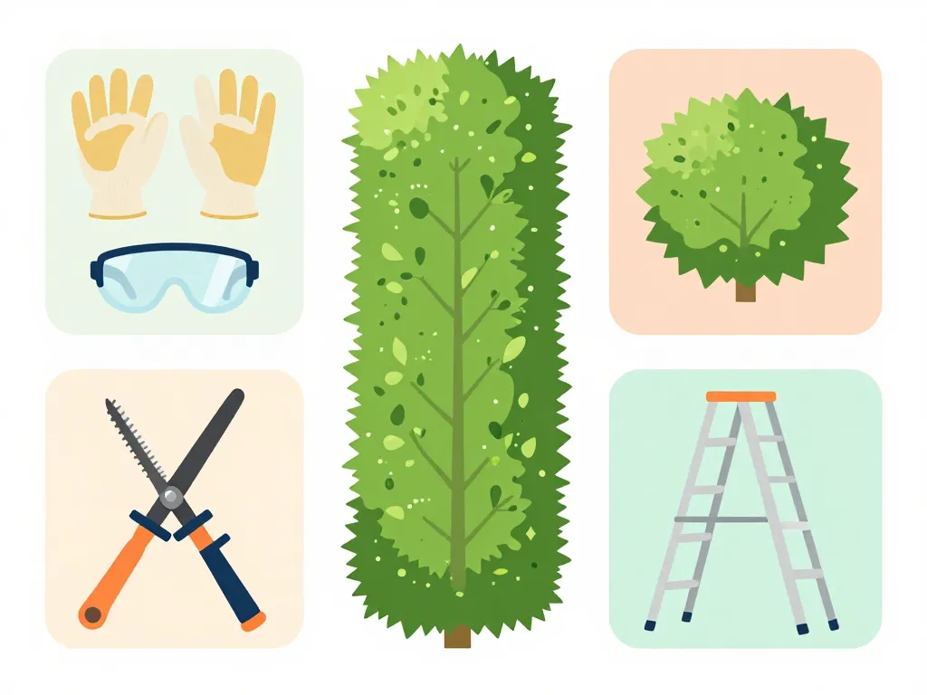 comment tailler une haie trop haute matériel et sécurité taille