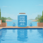dose eau de javel pour piscine 50 m3 grande piscine sécurité