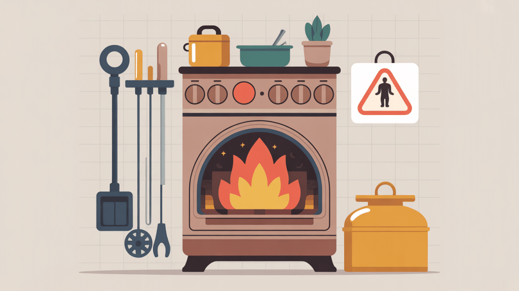 diagnostic panne poêle à pétrole s'éteint au bout de quelques minutes illustration