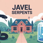 illustration javel contre les serpents maison jardin