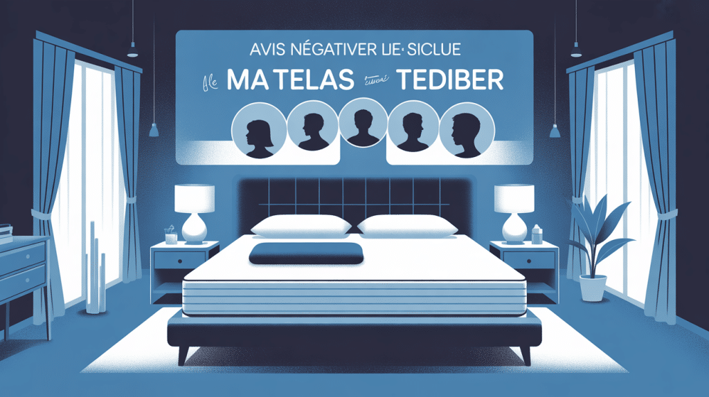 avis négatifs matelas tediber illustration principale chambre