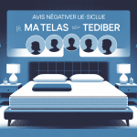 avis négatifs matelas tediber illustration principale chambre