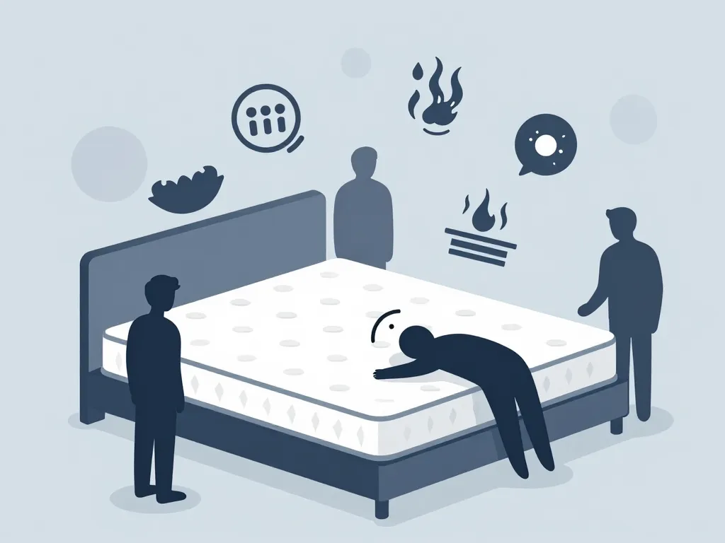 matelas tediber avis négatif critiques fermeté chaleur usure