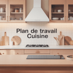 meilleur plan de travail cuisine moderne avec matériaux variés