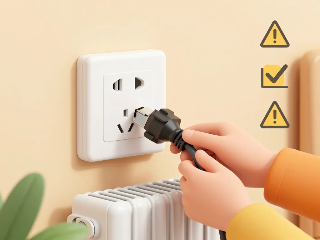 peut on brancher un radiateur 1000w sur une prise contrôle sécurité prise murale