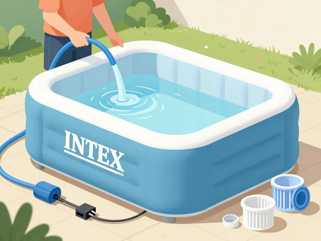 préparation degonfler spa intex accessoires