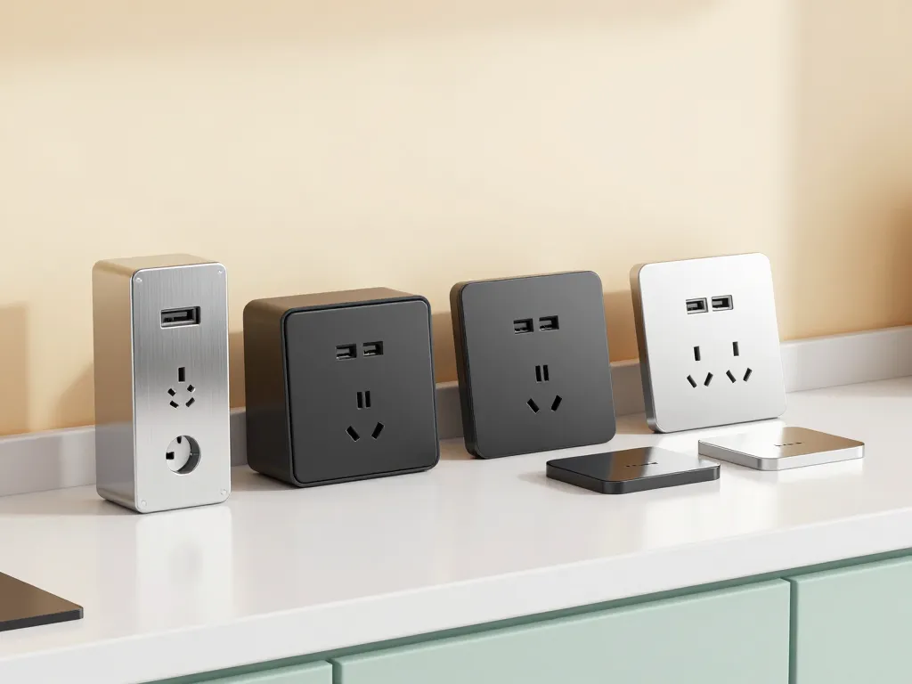 types prise encastrable plan de travail cuisine sécurité