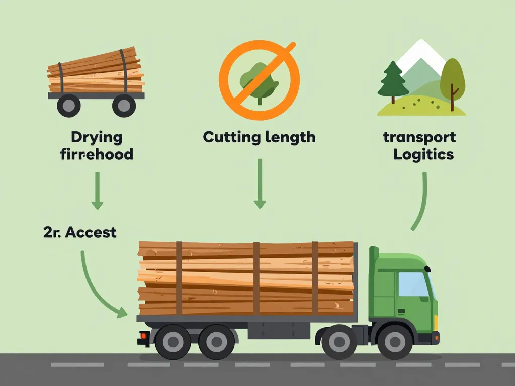 facteurs prix semi remorque de bois de chauffage en 2m