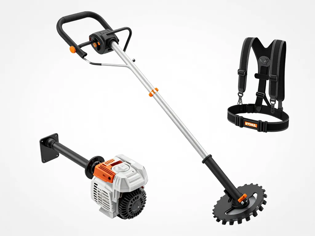 Détails techniques et ergonomie du Stihl FS 120