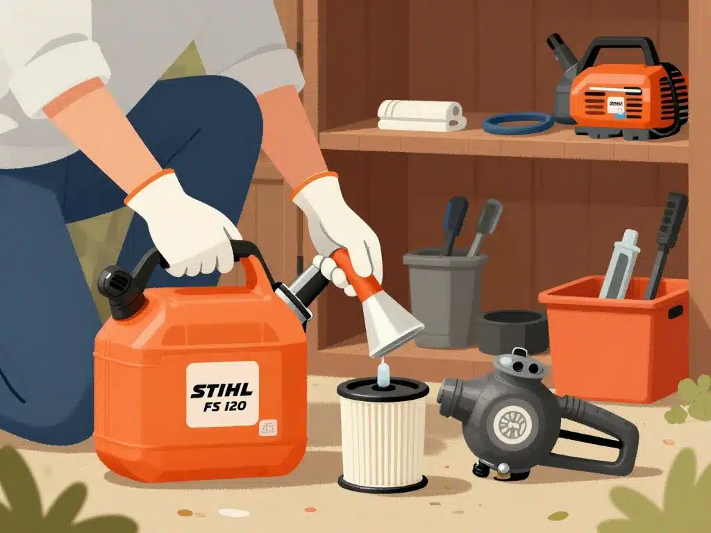 Conseils d’utilisation et entretien Stihl FS 120