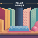 tableau comparatif isolant phonique différents matériaux