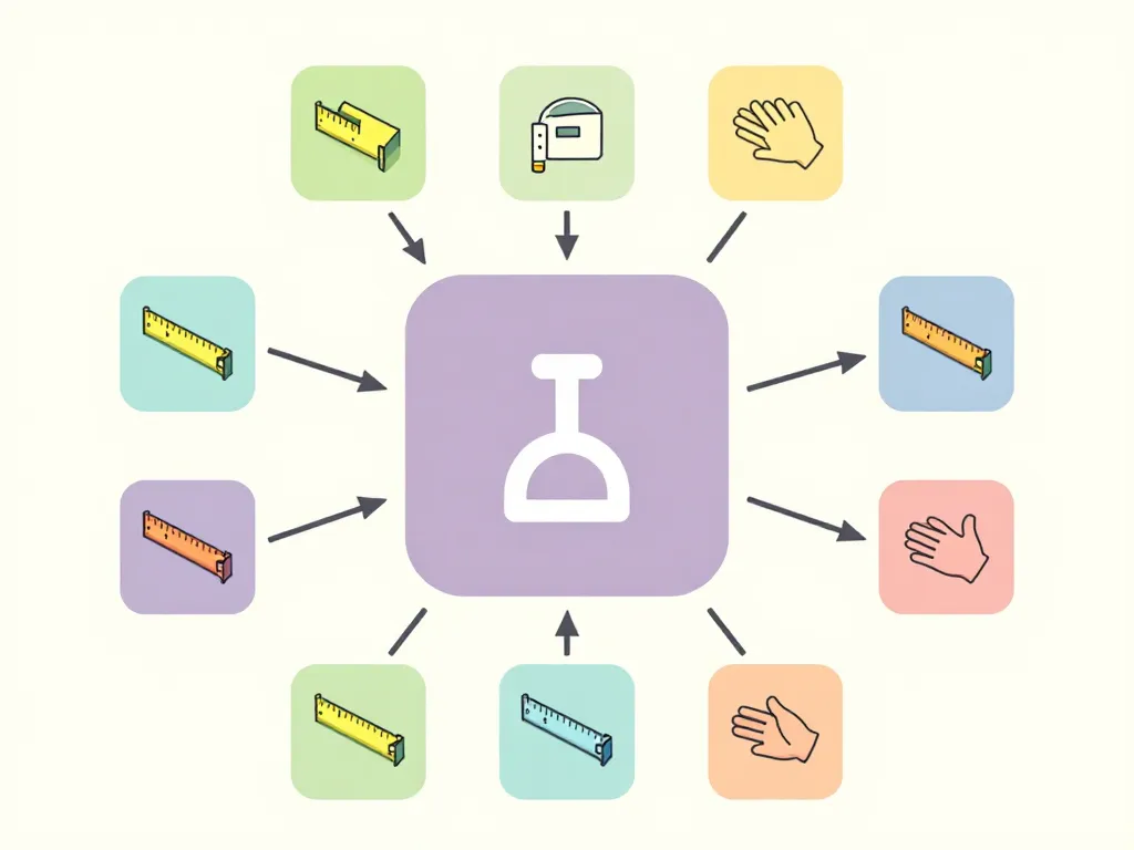 diagramme explicatif pour tableau de conversion m2 au quotidien