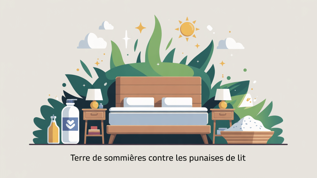 terre de sommières punaise de lit illustration nettoyage naturel