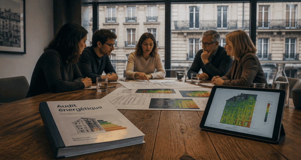 audit energetique copropriété réunion dossier