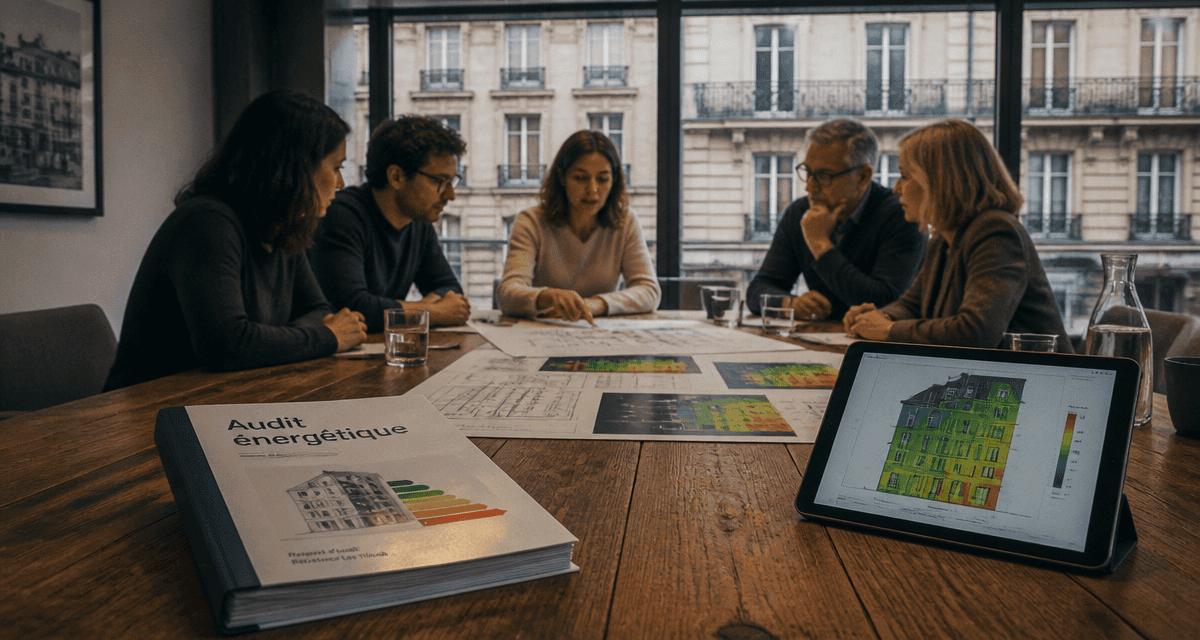audit energetique copropriété réunion dossier