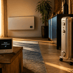 chauffage d'appoint basse consommation radiateur infrarouge bain d'huile salon