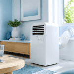 comment fonctionne un climatiseur mobile avec kit calfeutrage et tuyau