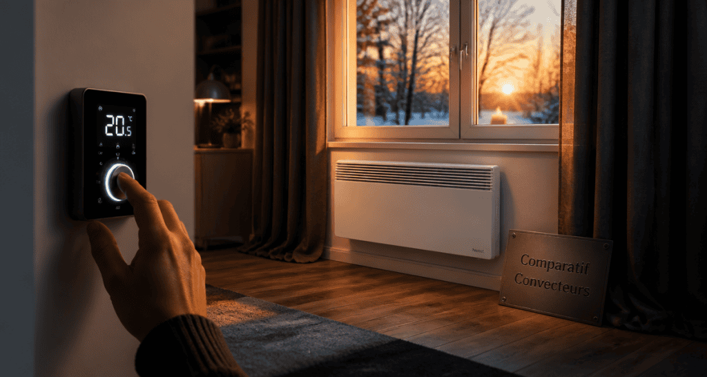 convecteur électrique prix thermostat salon