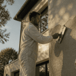 crepi isolant artisan applique sur facade