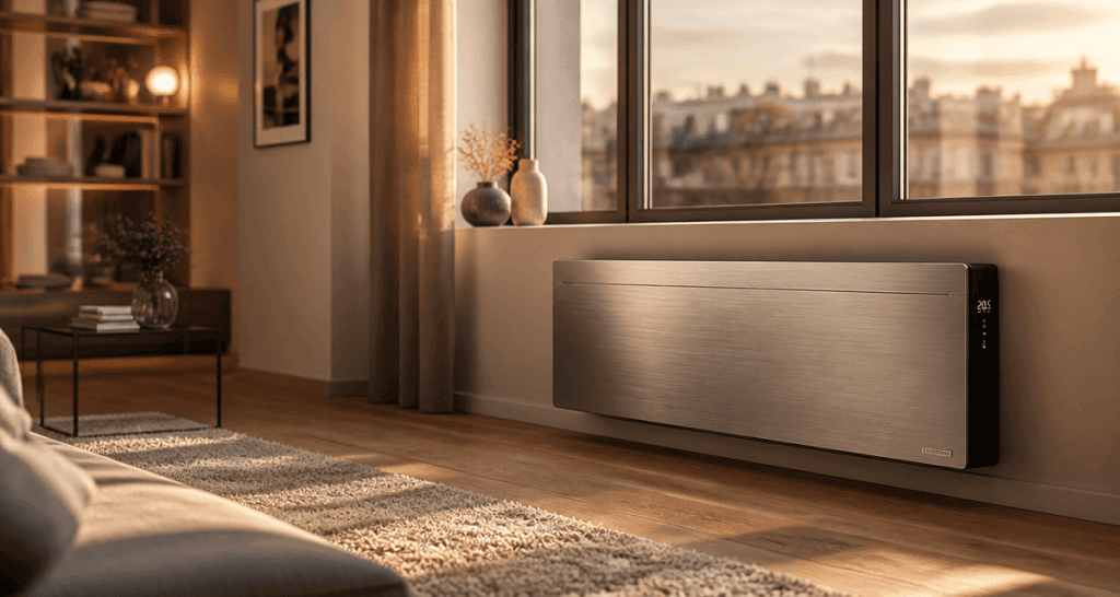 meilleur radiateur double cœur de chauffe 2000w sous fenêtre