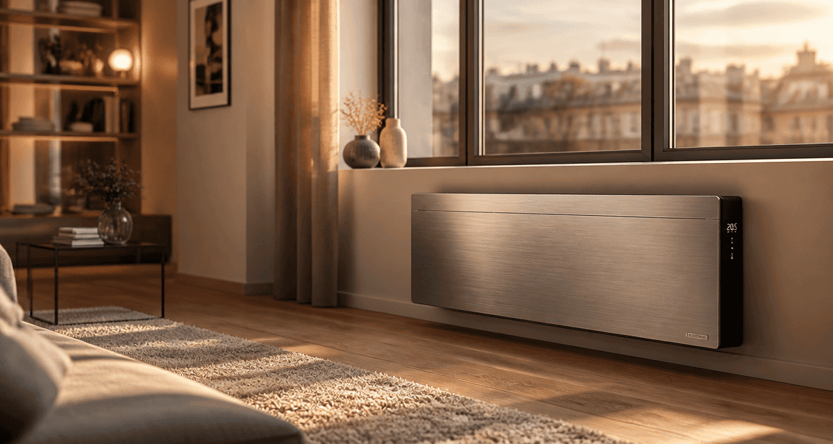 meilleur radiateur double cœur de chauffe 2000w sous fenêtre