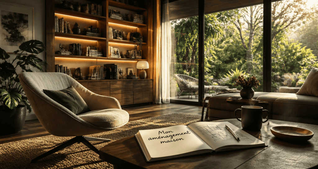 mon amenagement maison salon lumineux design