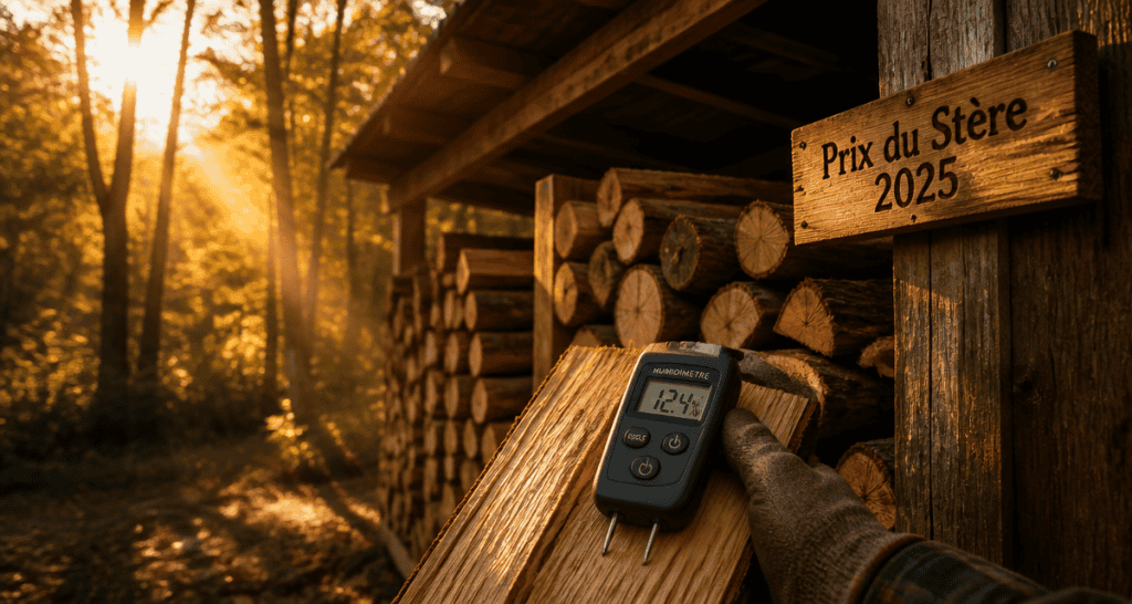 prix du stere de bois 2025 tas de buches