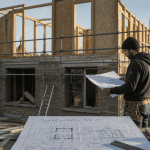 prix surélévation maison 40m2 chantier en cours