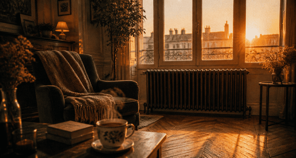 radiateur à inertie consommation sous fenêtre