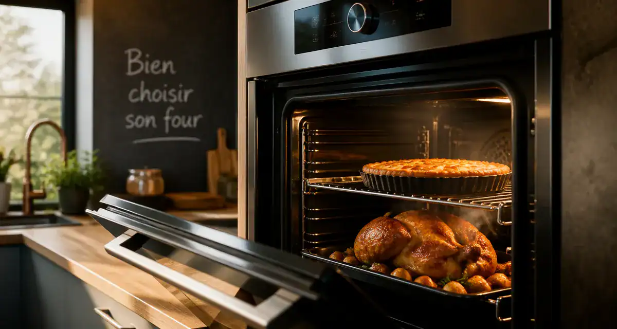 comment choisir son four, cuisine moderne, four encastré