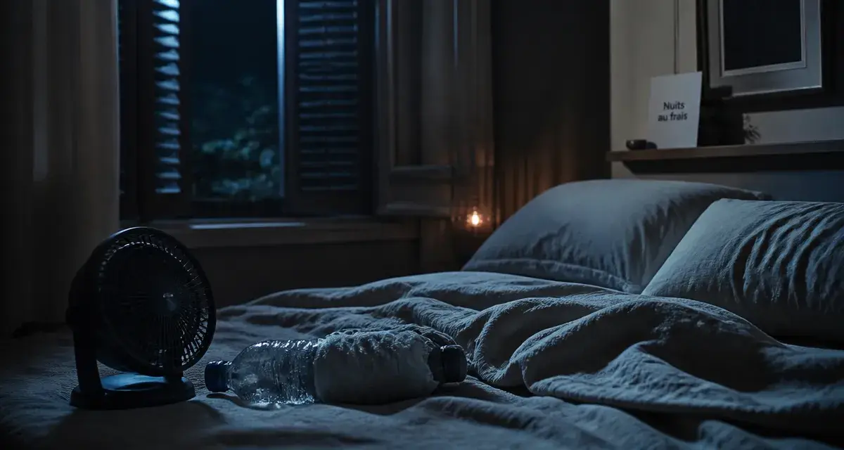 Comment se rafraîchir la nuit : chambre en canicule plus fraîche sans climatisation