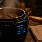 Consommation cookeo : coût cuisson affiché sur multicuiseur