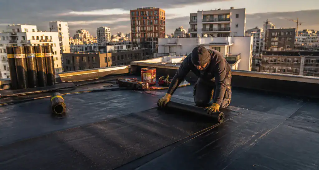 étanchéité toit terrasse prix au m2 ouvrier pose epdm