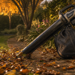 Meilleur aspirateur souffleur broyeur sur batterie aspirant feuilles mouillées