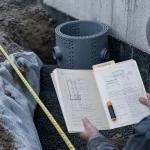 Devis travaux drainage : tranchée et pose de drainage de maison au mètre