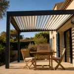Pergola ou store banne : ombre sur la terrasse