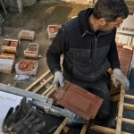 Prix d une toiture 100m2 sur chantier : couvreur et tuile