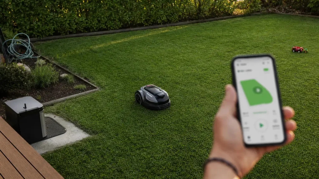 Robot tondeuse ecovacs avis : installation et tonte