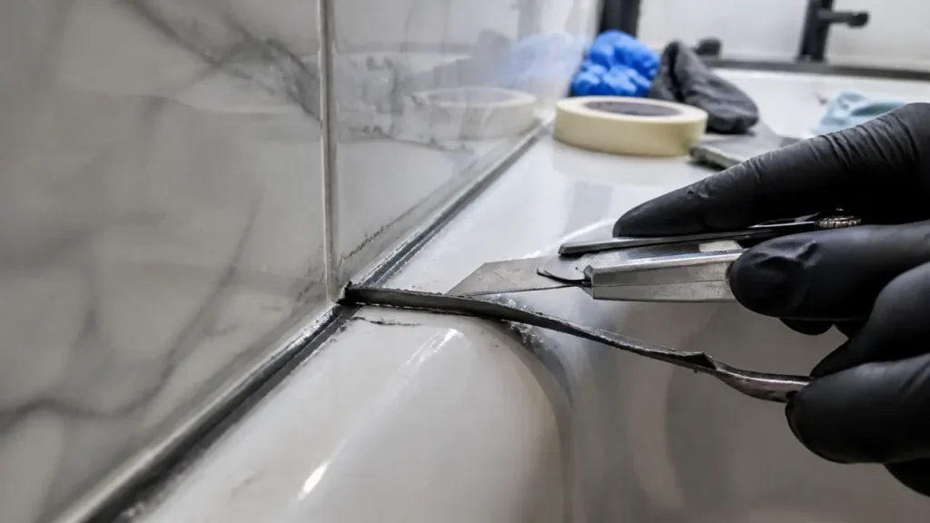 Comment enlever silicone : retirer sans rayer la baignoire