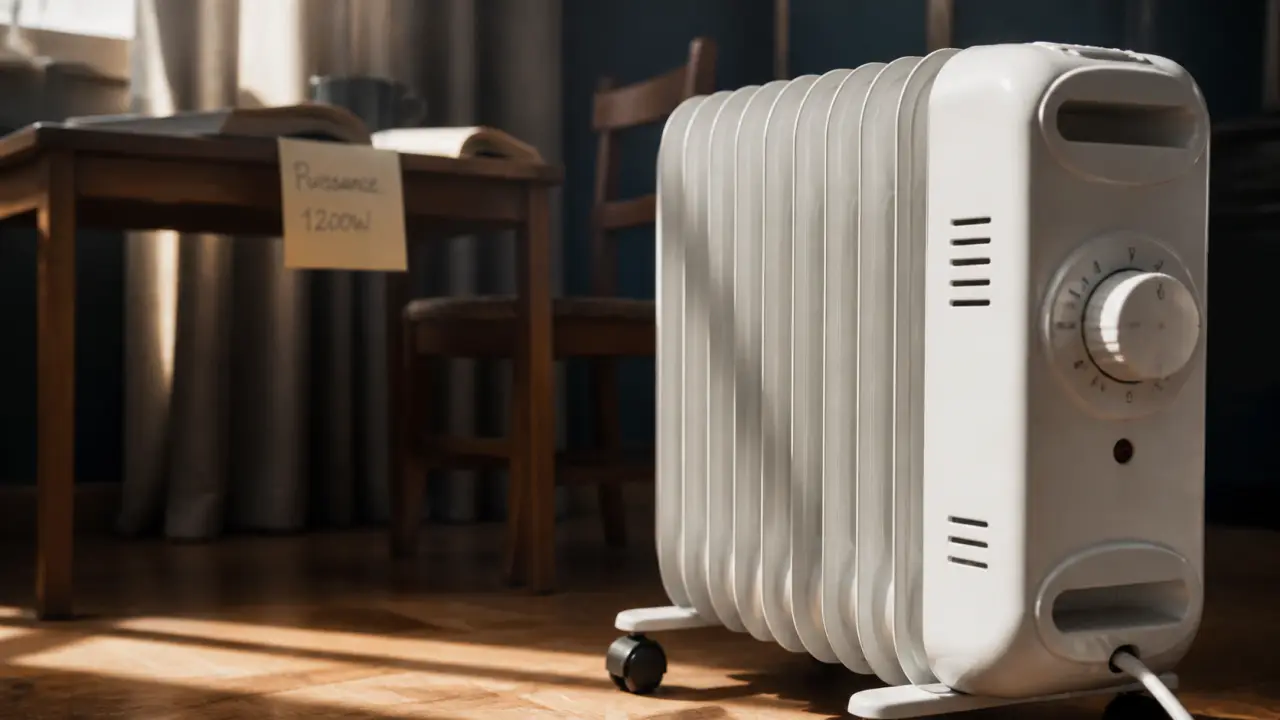 Meilleur radiateur bain d’huile 1200W en chauffage bain d’huile
