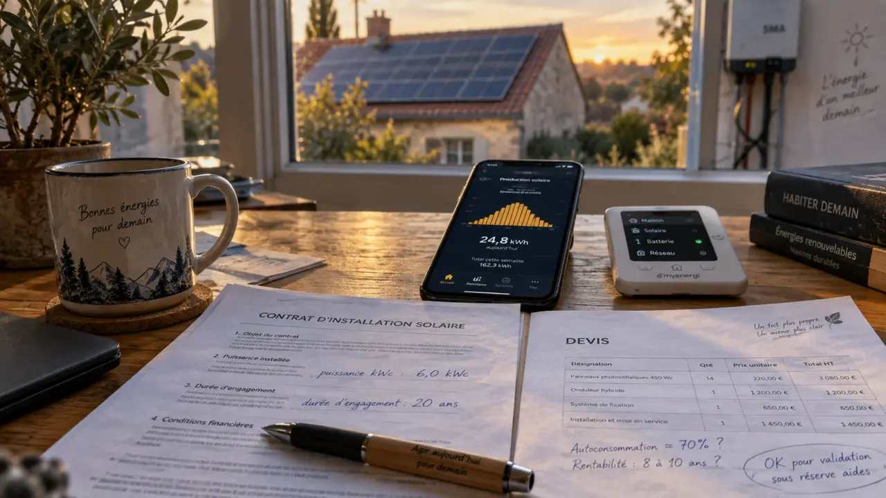 Solution solaire clé en main abonnement : mensualité 49 € et équipements