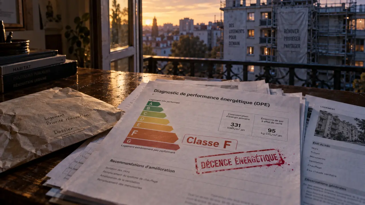 DPE logement social : assouplissement Classe F ou G, documents et diagnostic
