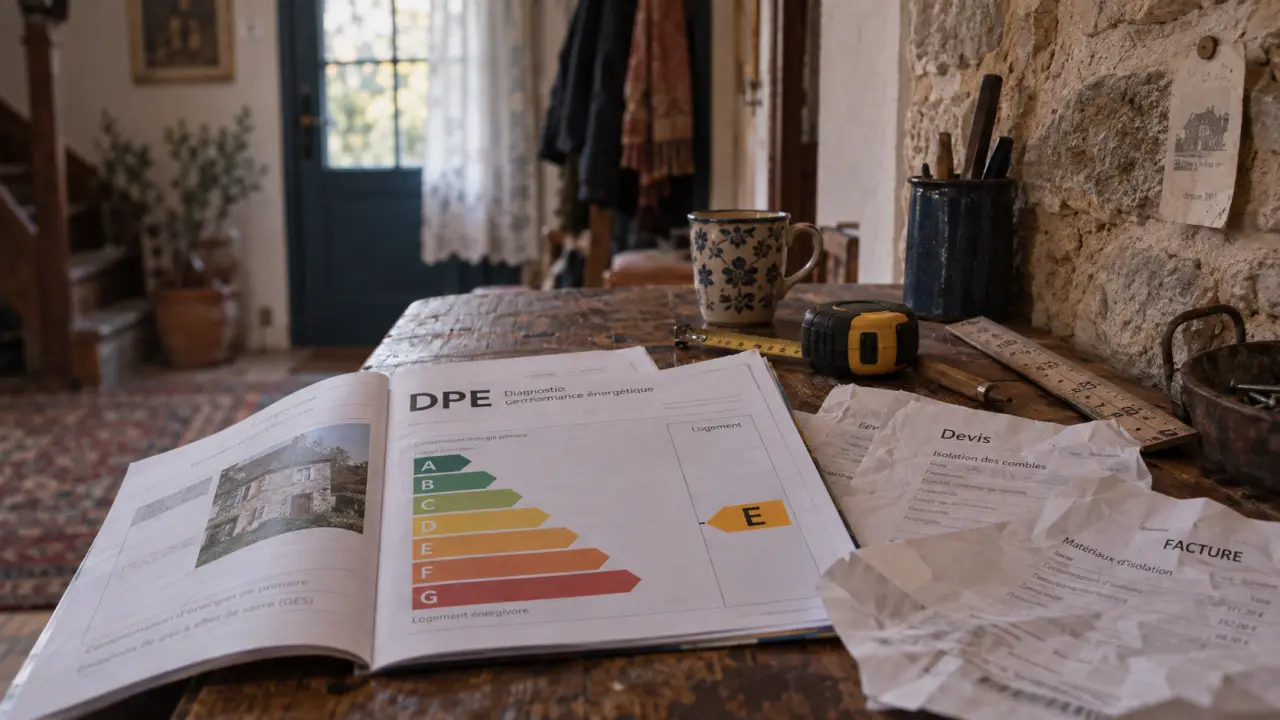 DPE maison avant 1948 : contrôle des murs anciens